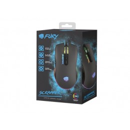 FURY MYSZ DLA GRACZY SCRAPPER 6400DPI RGB NFU-1699