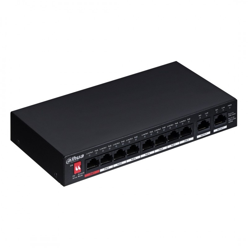 Switch Poe Pfs3010-8Et-96-V2 8-Portowy Dahua