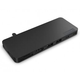 Lenovo 4X11N40212 Stacja Dokująca Przewodowa Usb 3.2 Gen 1 (3.1 Gen 1) Type-C Czarny