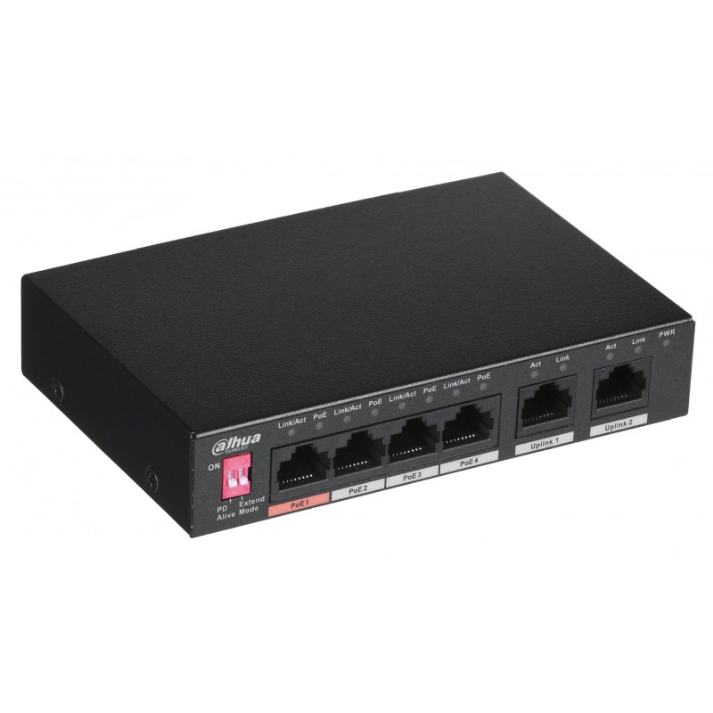 Switch Dahua Pfs3006-4Et-60-V2
