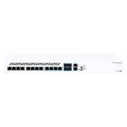 Mikrotik Crs312-4C+8Xg-Rm Łącza Sieciowe L3 10G Ethernet (100/1000/10000) Biały 1U