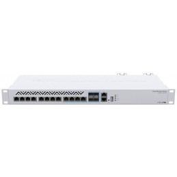 Mikrotik Crs312-4C+8Xg-Rm Łącza Sieciowe L3 10G Ethernet (100/1000/10000) Biały 1U