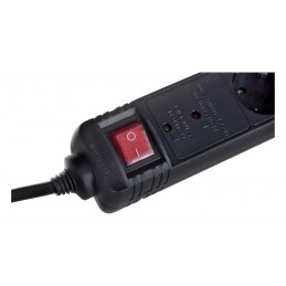 Listwa zasilająca ENERGENIE SPG5-C-10 (5 x VDE  3m  kolor czarny)