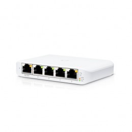 Ubiquiti Networks Unifi Switch Zarządzalny Flex Mini (5-Pack) Gigabit Ethernet (10/100/1000) Obsługa Poe Biały