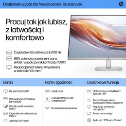Monitor Hp Led Ips 23,8" 524Sh (94C19E9) 100Hz