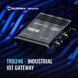 Teltonika Przemysłowy Router, Brama Iot Lte Trb246 Cat 4, 1X Rj45 100Mb/s, Ip30