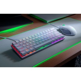 Razer Huntsman Mini Klawiatura Gaming Usb Qwerty Amerykański Międzynarodowy Biały