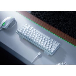 Razer Huntsman Mini Klawiatura Gaming Usb Qwerty Amerykański Międzynarodowy Biały