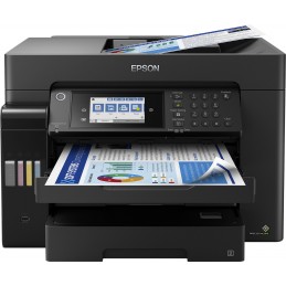 Epson EcoTank L15160 Kolorowy, Atramentowy, Drukarka wielofunkcyjna, A3+, Wi-Fi, Czarny