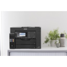 Epson EcoTank L15160 Kolorowy, Atramentowy, Drukarka wielofunkcyjna, A3+, Wi-Fi, Czarny