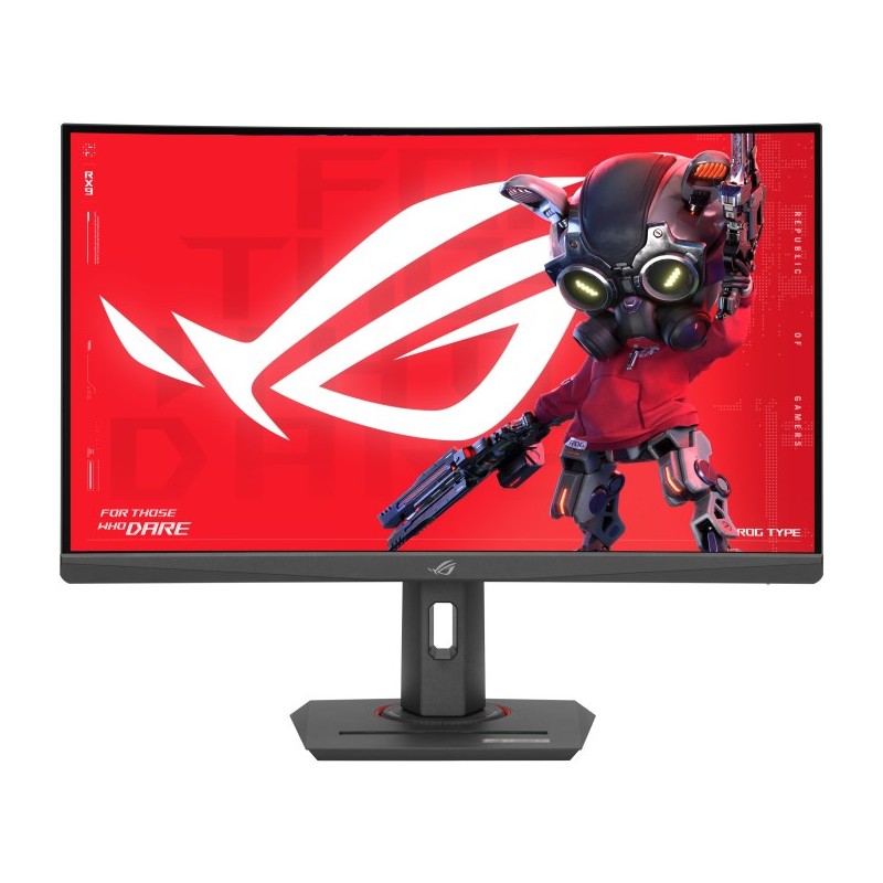 Asus Xg27Wcs Monitor Komputerowy 68,6 Cm (27") 2560 X 1440 Px Wide Quad Hd Czarny