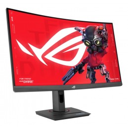 Asus Xg27Wcs Monitor Komputerowy 68,6 Cm (27") 2560 X 1440 Px Wide Quad Hd Czarny