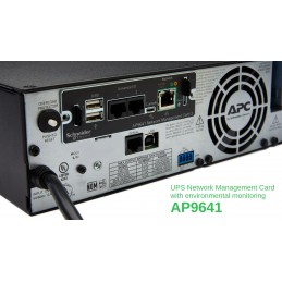 APC UPS Network Management Card with PowerChute Network Shutdown and Environmental Monitoring