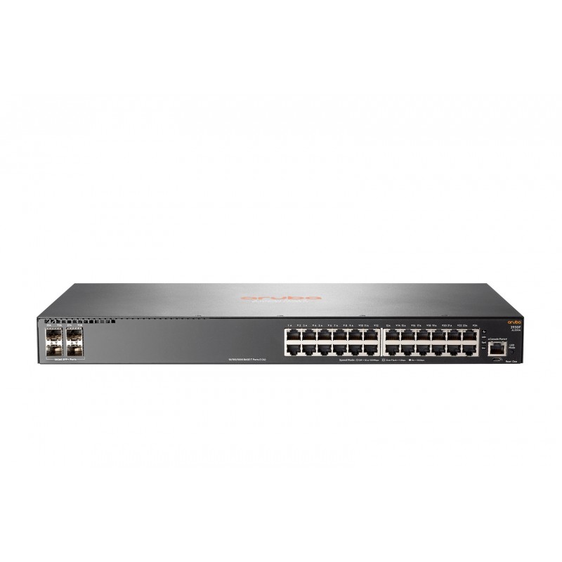 Aruba 2930F 24G 4Sfp Zarządzany L3 Gigabit Ethernet (10/100/1000) 1U Szary
