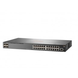 Aruba 2930F 24G 4Sfp Zarządzany L3 Gigabit Ethernet (10/100/1000) 1U Szary