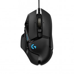 Mysz Logitech G502 Gaming HERO EU 910-005471 (optyczna  16000 DPI  kolor czarny)