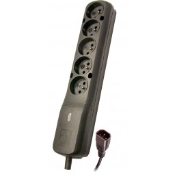 Listwa Zasilająca Lestar Lz- 530 Bw G-A 1966020000 (5 X Typ E Z Bolcem  10 A  1,5M  Kolor Czarny)