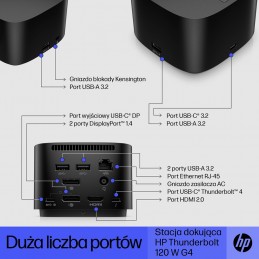 Stacja Dokujaca Hp Thunderbolt Dock G4 Usb-C 120W