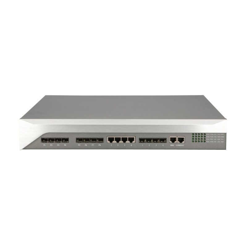 Extralink Olt Predator V2 Epon, 1U 19", 8X Gigabit Pon, 4X Gigabit Uplink, 4X Sfp+