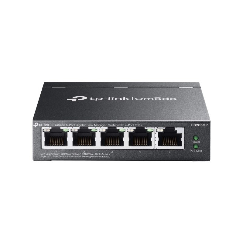 Switch Tp-Link Es205Gp Omada Easy Managed