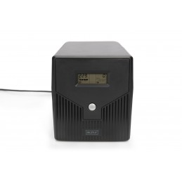 UPS Line-Ineractive LCD, 2000VA/1200W2x12V/9Ah, AVR, 4xSCHUKO, USB, RS232, RJ45