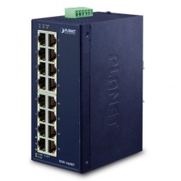Planet Isw-1600T Łącza Sieciowe Nie Zarządzany Fast Ethernet (10/100) Niebieski
