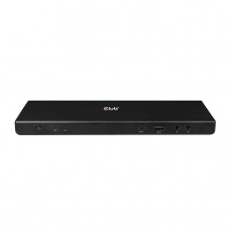 Club3D Csv-1562 Stacja Dokująca Dokujący Usb 3.2 Gen 1 (3.1 Gen 1) Type-C Czarny