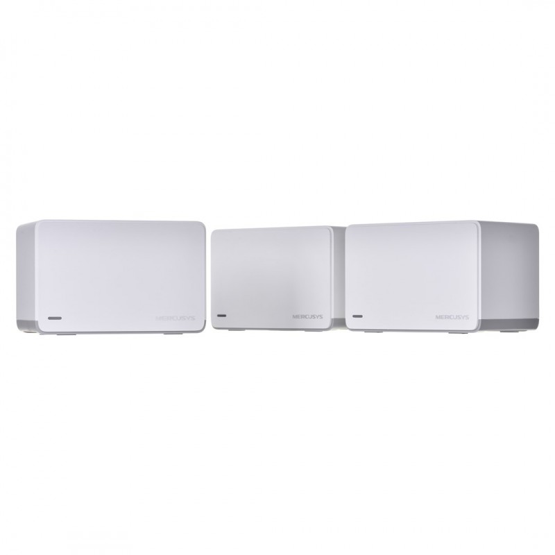 Mercusys Halo H70X (3-Pack) Dual-Band (2.4 Ghz/5 Ghz) Wi-Fi 6 (802.11Ax) Biały Wewnętrzne