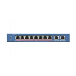 Hikvision Ds-3E0310Hp-E Łącza Sieciowe Nie Zarządzany Fast Ethernet (10/100) Obsługa Poe Niebieski