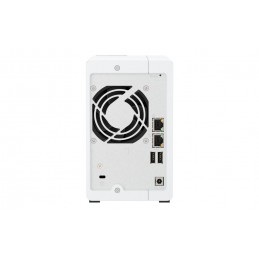 Qnap Ts-216G, Tower, 2 X 2.5"/3.5" Sata, Arm 2.0Ghz Quad Core, 4Gb, 1 X 2.5Gbe + 1 X Gbe, External Adapter (Psu)