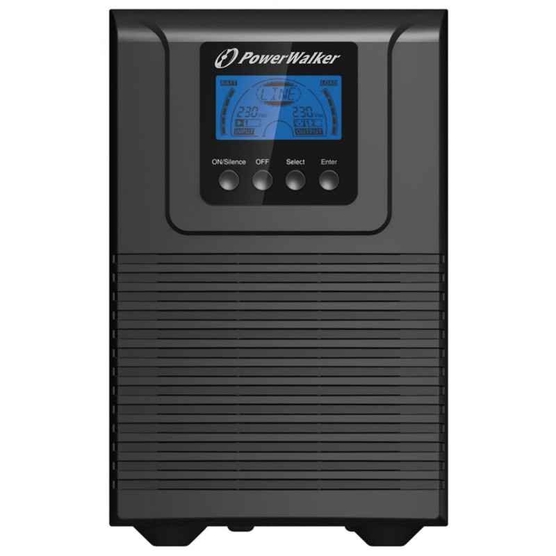 Powerwalker Vfi 1000 Tg Podwójnej Konwersji (Online) 1 Kva 900 W 4 X Gniazdo Sieciowe