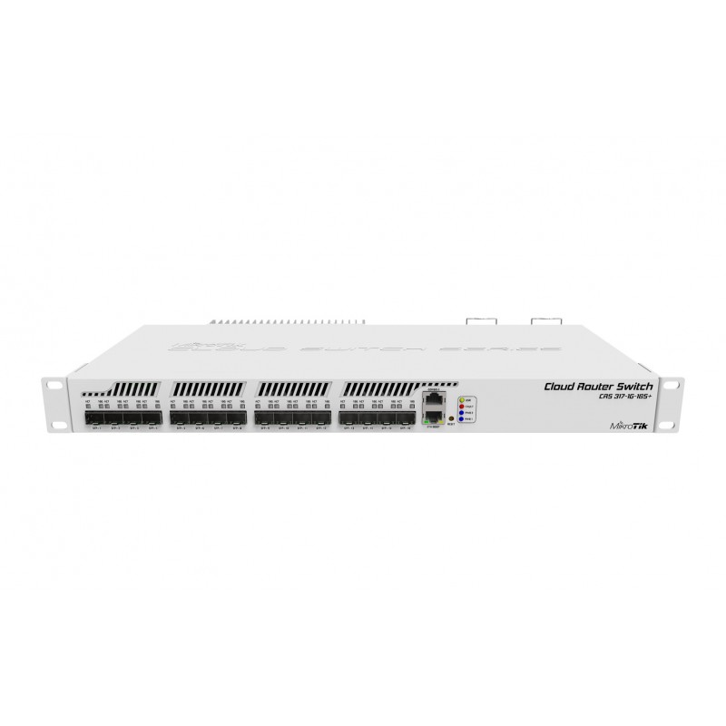 Mikrotik Crs317-1G-16S+Rm Łącza Sieciowe Zarządzany L3 1U Szary
