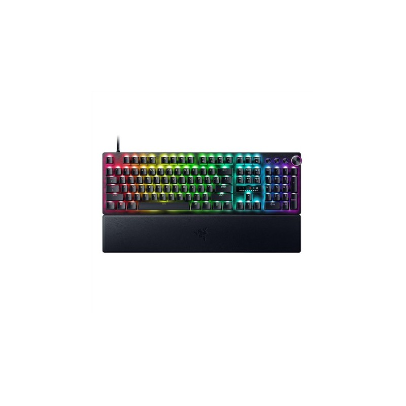 Razer | Huntsman V3 Pro | Klawiatura Do Gier | Przewodowe | Stany Zjednoczone | Czarny | Analogowy Optyczny