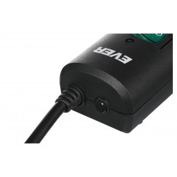 Listwa Przeciwprzepięciowa Ever Optima 5,0M (6 X Ute  10 A  Kolor Czarny) (T/lz08-Opt050/0000)