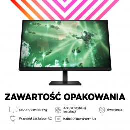 Monitor Hp Led, Qhd 27" Omen 27Q (780H4E9) 165Hz