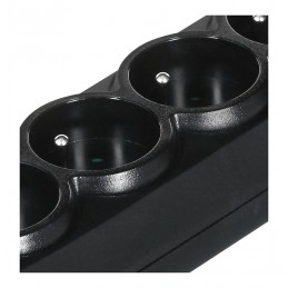 Listwa antyprzepięciowa Ever Classic 3,0m (5 x UTE  10 A  kolor czarny) (T/LZ09-CLA030/0000)