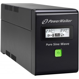 Powerwalker Vi 800 Sw Fr Zasilacz Ups Technologia Line-Interactive 0,8 Kva 480 W 2 X Gniazdo Sieciowe
