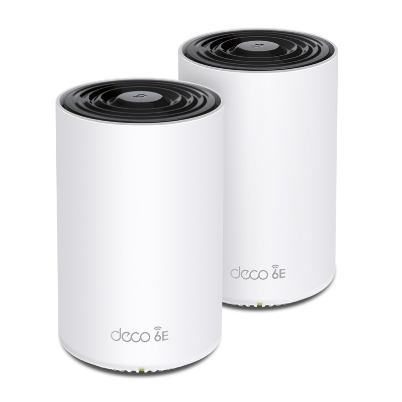Tp-Link Deco Xe75 Pro (2-Pack) Trójpasmowy (2,4 Ghz / 5 Ghz / 6 Ghz) Wi-Fi 6E (802.11Ax) Biały 3 Wewnętrzne