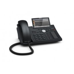 Snom D375 - Ip Phone - Black - Wired Handset - Desk/wall - In-Band - Out-Of Band - Sip Info - 12 Lines