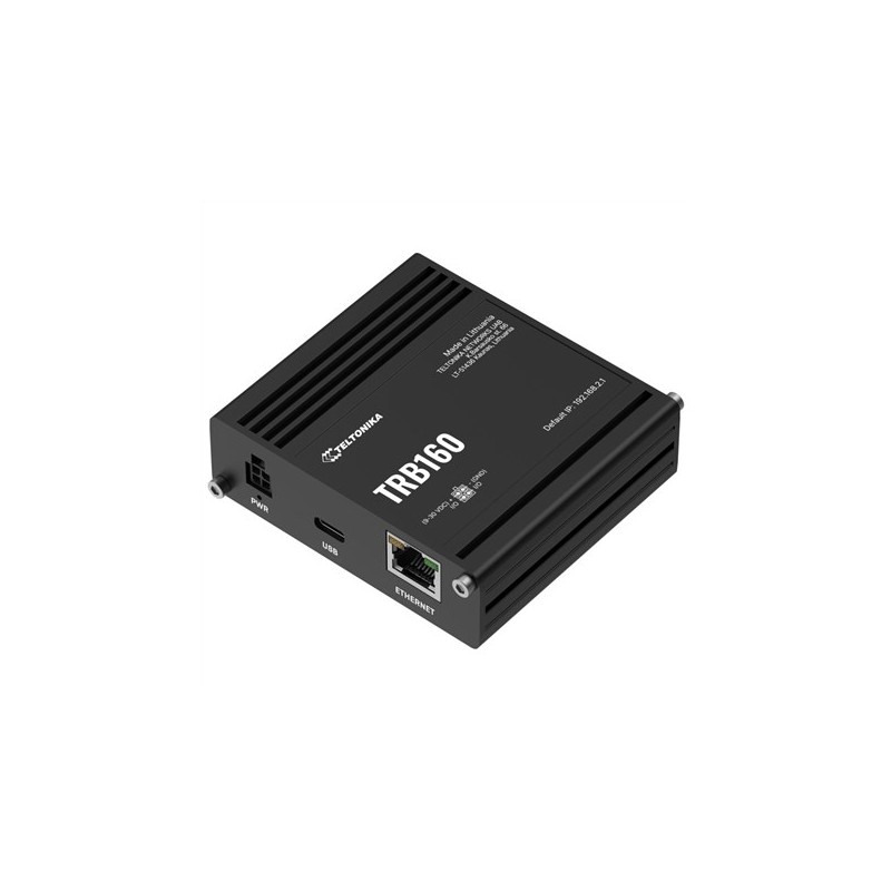 Teltonika TRB160 | Brama IoT LTE | Cat 6, 1x RJ45 1000Mb/s, IP30
