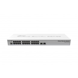 Mikrotik Crs326-24G-2S+Rm Łącza Sieciowe Zarządzany L2 Gigabit Ethernet (10/100/1000) Szary