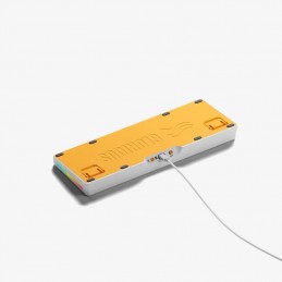 Glorious GMMK 3 65% Custom Klawiatura do gier - Fabrycznie złożona, ANSI (USA), przełączniki Fox, biała