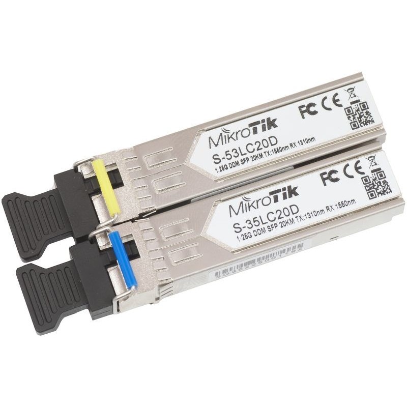 Mikrotik S-3553Lc20D Moduł Przekaźników Sieciowych 1250 Mbit/s Sfp