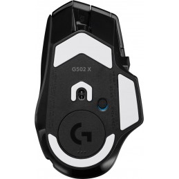 Logitech G G502 X Plus Myszka Gaming Po Prawej Stronie Rf Wireless Optyczny 25600 Dpi