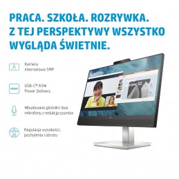 Monitor Hp Led 23,8” E24M G4 (40Z32Aa)