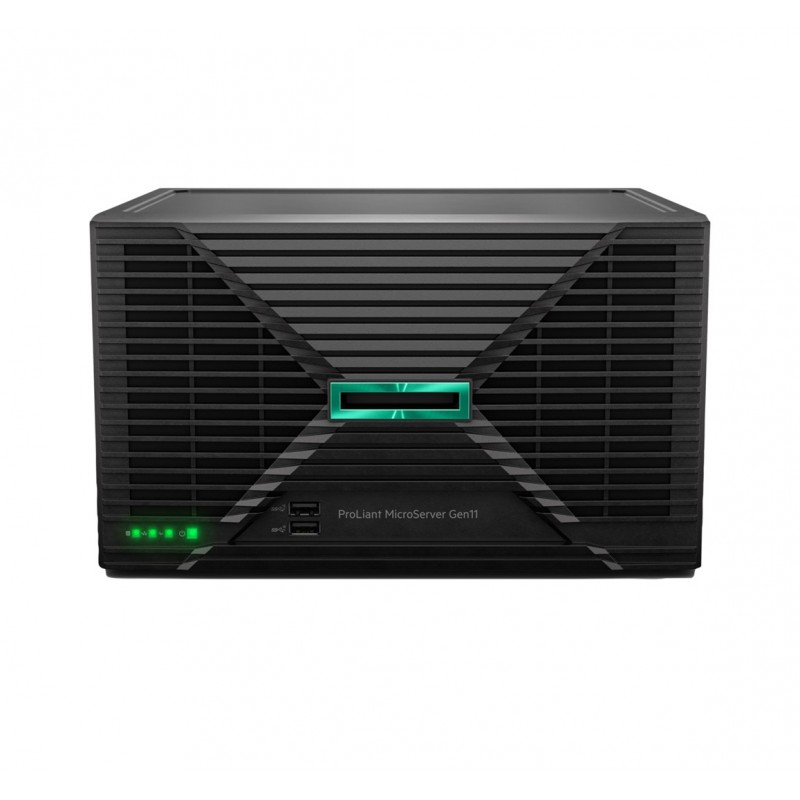 Hpe Proliant Microserver Gen11 Intel E-2414 Quad-Core (2.60Ghz 12Mb) 16Gb (1 X 16Gb) 4 X Non-Hot Plug 3.5In Intel Vroc Raid 180W