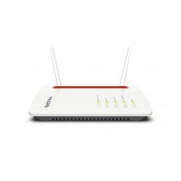 FRITZ!Box 6850 5G router bezprzewodowy Gigabit Ethernet Dual-band (2.4 GHz/5 GHz) Czarny, Czerwony, Biały