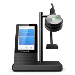 Yealink Wh66 Mono Uc-Dect Wireless Headset - Wireless - Office/call Center - 20 - 20000 Hz - 80 G - Headset - Black