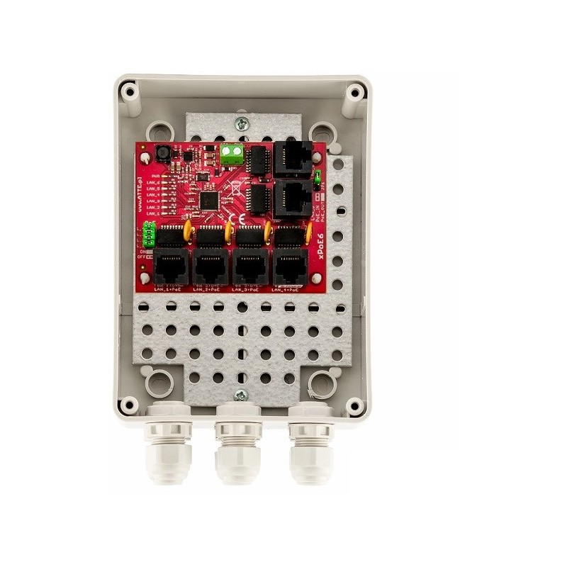 Switch 6-Portowy Poe Atte Xpoe-6-11-S2 (Zewnętrzny)