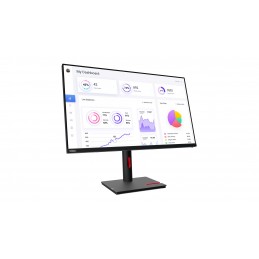 Lenovo Monitor Thinkvision 31.5" T32P-30 16:9 Panel Ips 3840 X 2160  Lift Usb Hub  Ethernet Rj45 Dp Hdmi